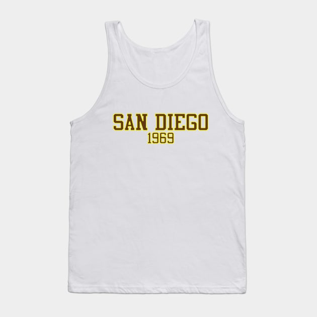 San Diego 1969 Tank Top by GloopTrekker